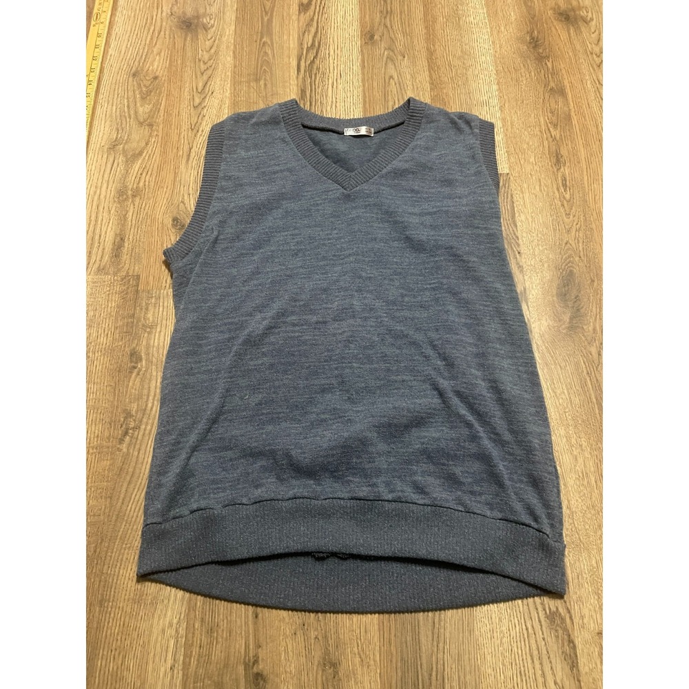 Ohoo Sweater, Men's Size XL, Green Blue, Sleeveless, V-neck, Vest